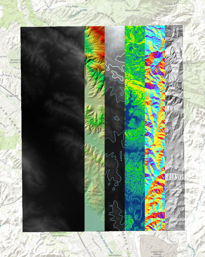 Digital Elevation Model (DEM) and Surface Analysis