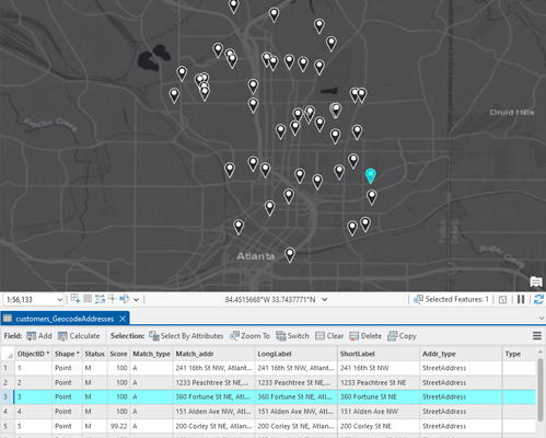 Geocoding and Address Mapping